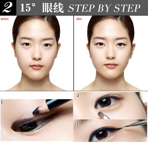 小眼也能迷倒众生!偷师超模画眼线 百莲达